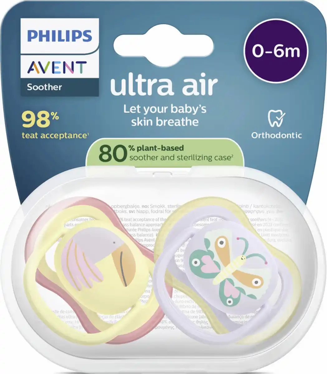 Bild 1 von PHILIPS AVENT Soother Air Schnuller 0-6 Monate