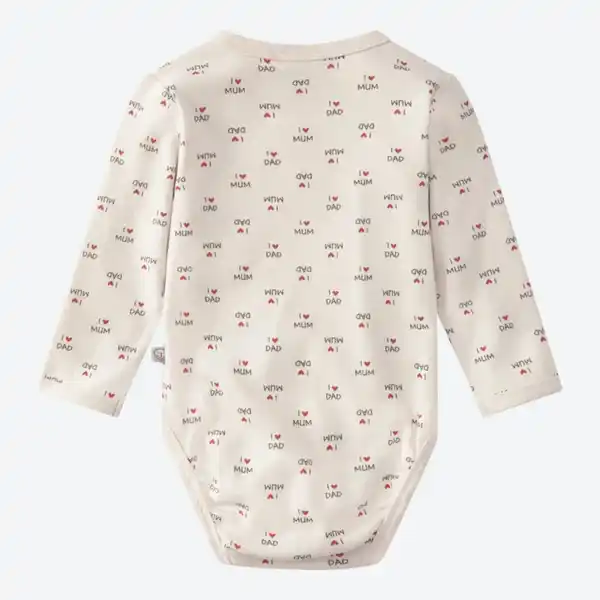 Bild 2 von Baby-Wickelbody mit hohem Baumwollanteil