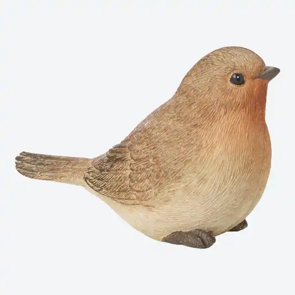 Bild 2 von Deko-Vogel "Rotkehlchen" aus Polyresin, ca. 6x9x5 cm