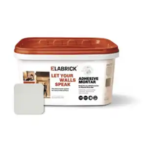 ELABRICK Verblendsteinkleber, 5 kg, weiß