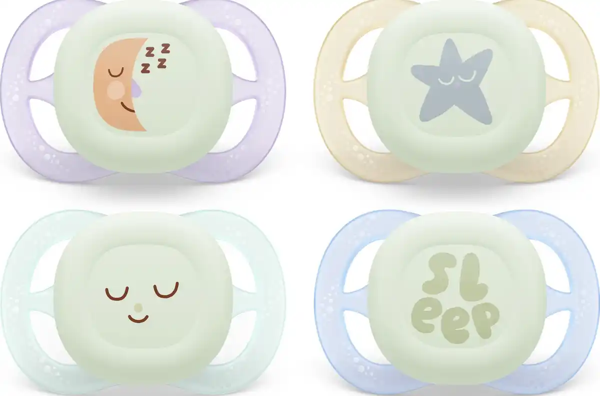 Bild 1 von PHILIPS AVENT Schnuller ultra Nighttime 0-2 Monate