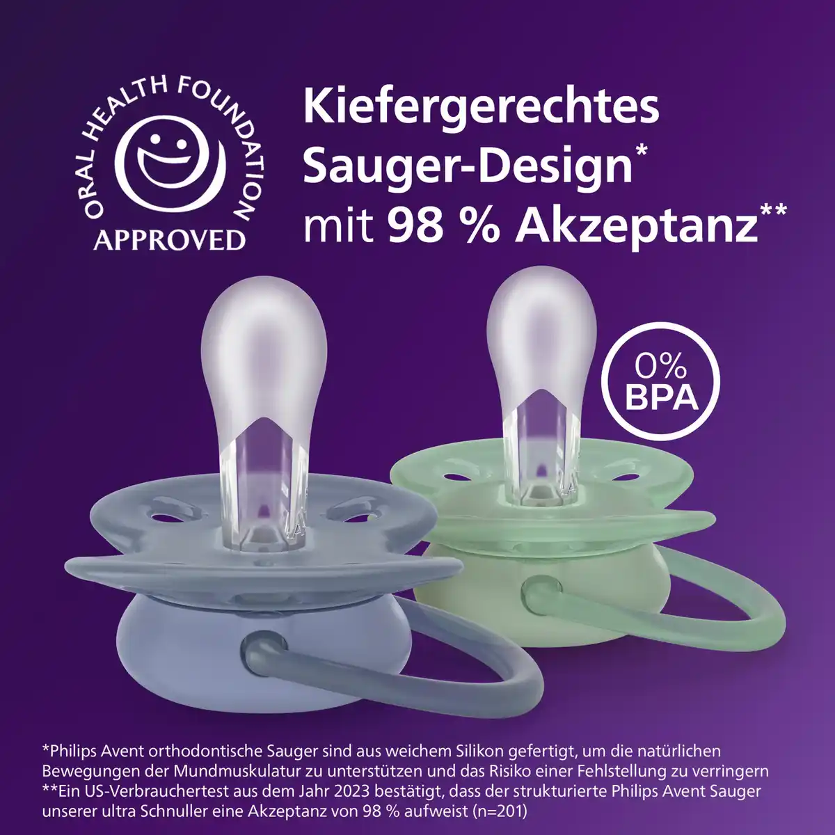 Bild 4 von PHILIPS AVENT Ultra Soft Schnuller 6-18 Monate
