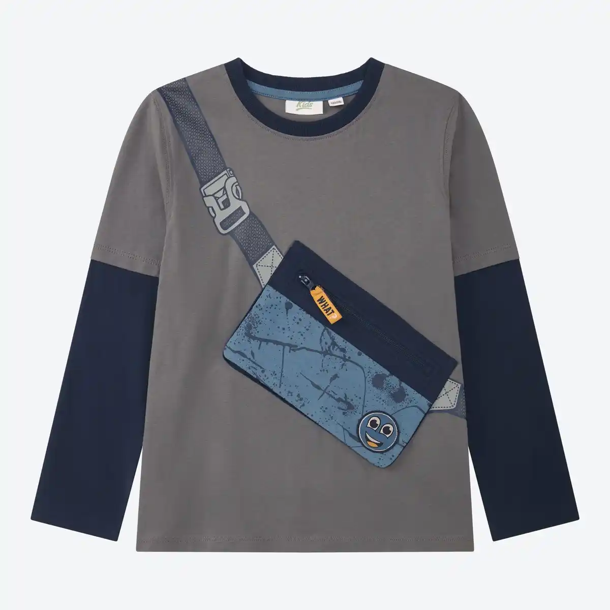 Bild 1 von Kinder-Jungen-Shirt mit 3D-Tasche