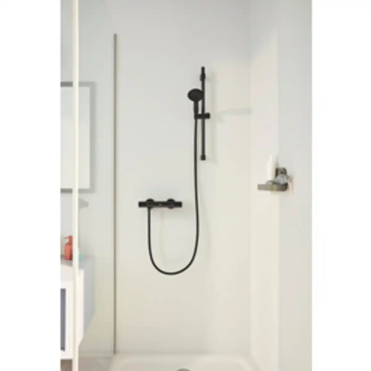 Bild 4 von GROHE Brausestange »Vitalio 110«, 2 Strahlarten (Rain, Jet), schwarz
