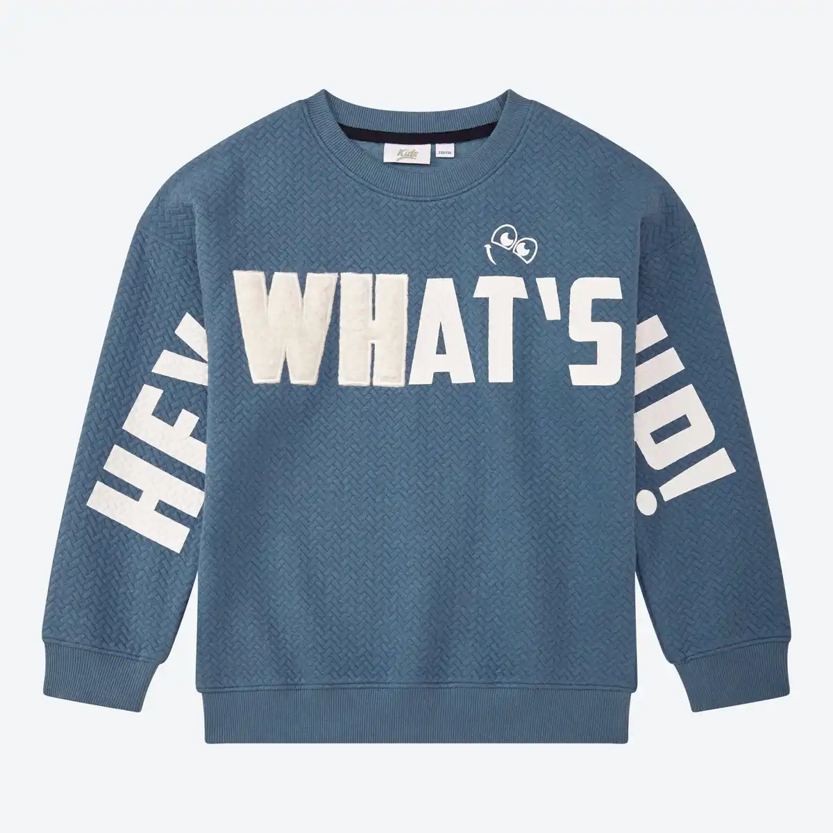 Bild 1 von Kinder-Jungen-Sweatshirt mit Teddy-Applikation