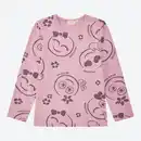 Bild 1 von Kinder-Mädchen-Langarmshirt mit hohem Baumwollanteil
