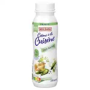MILSANI Creme a la Cuisine Kochsahne 250 ml, 7 %