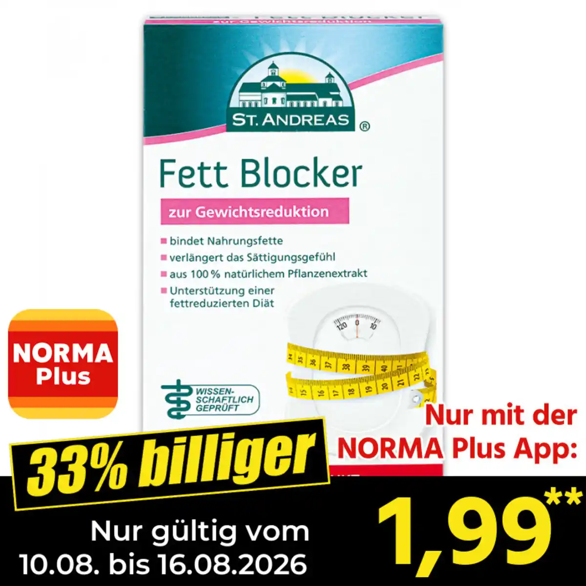 Bild 1 von St. Andreas Kohlenhydrat-Control / Fett-Blocker