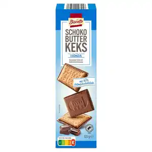 BISCOTTO Schoko Butterkeks 125 g, Vollmilch