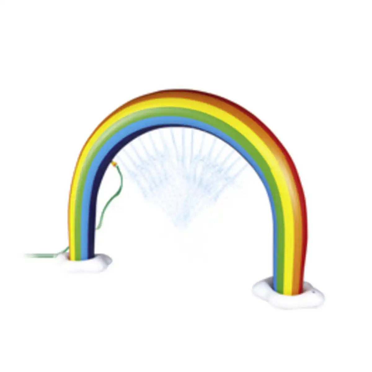Bild 1 von HAPPY PEOPLE Wassersprinkler, weiß/bunt, Kunststoff, BxL: 46 x 216 cm