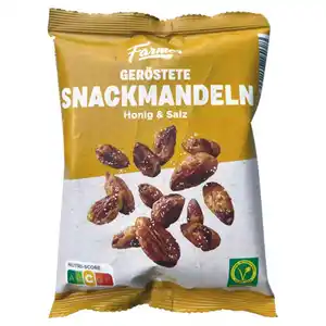FARMER Snack-Mandeln 150 g, Honig & Salz