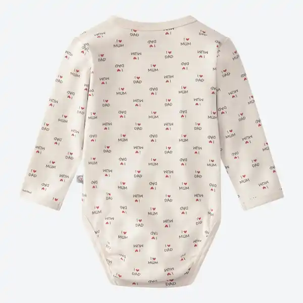 Bild 3 von Baby-Wickelbody mit hohem Baumwollanteil