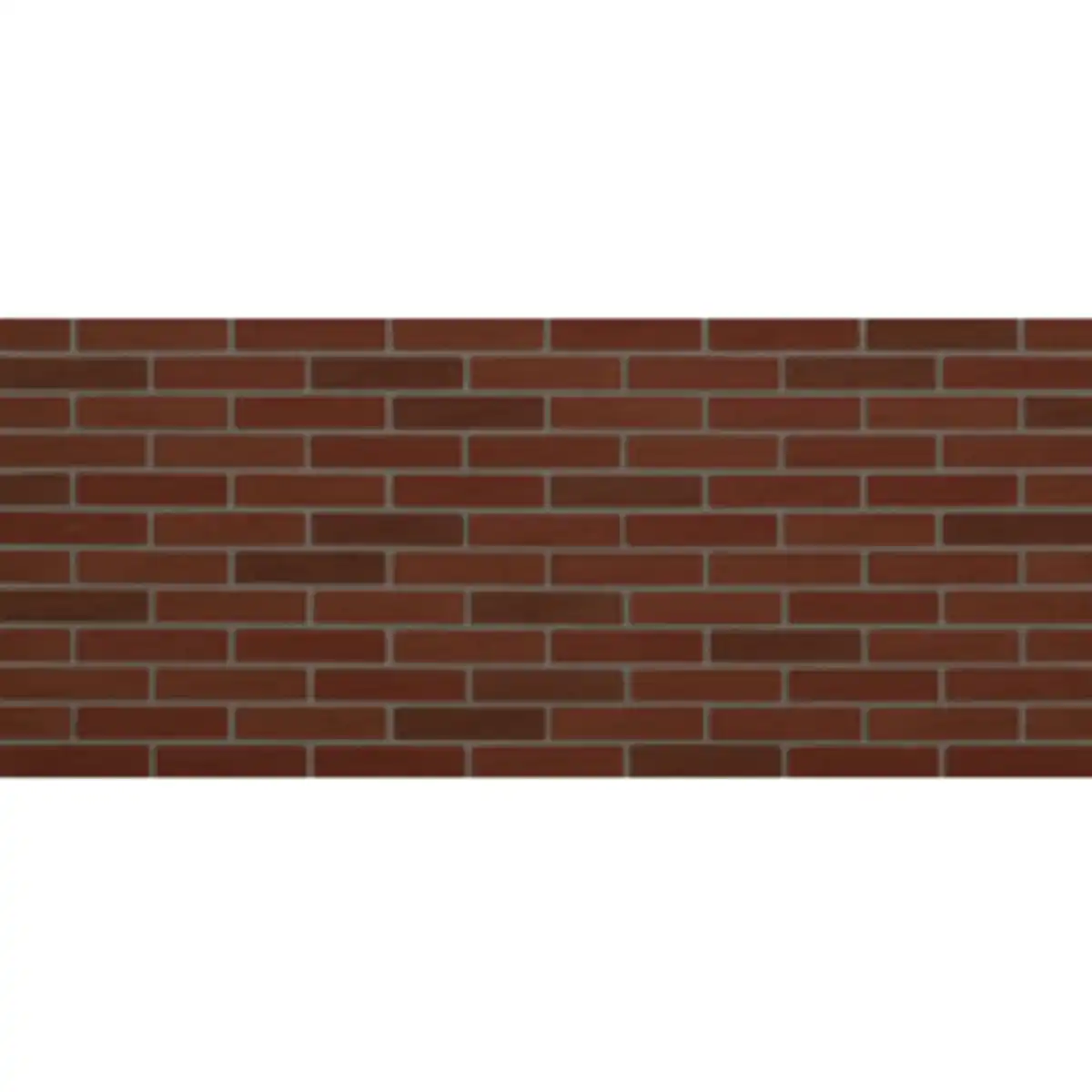 Bild 2 von ELABRICK Flachverblender »Oregon«, 240 x 52 mm, rot/braun, 1m²