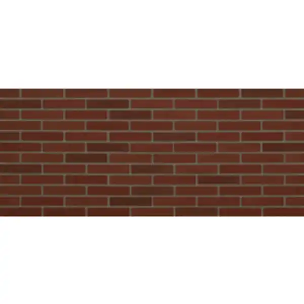 Bild 2 von ELABRICK Flachverblender »Oregon«, 240 x 52 mm, rot/braun, 1m²