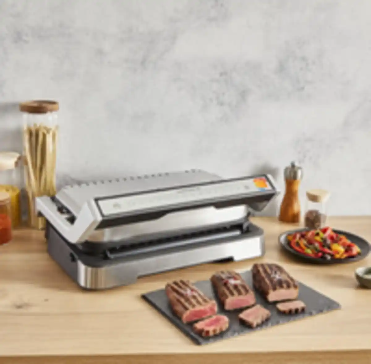 Bild 4 von Optigrill 2in1 GC773D  Inox inkl. Grillzange