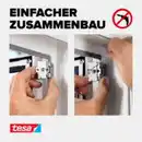 Bild 3 von Fliegengitter  Adapter für FALT Tür weiss