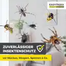 Bild 3 von EASYmaxx Moskitonetz Schwingtür Magic Fit, ca. 115 x 270 cm - Weiß