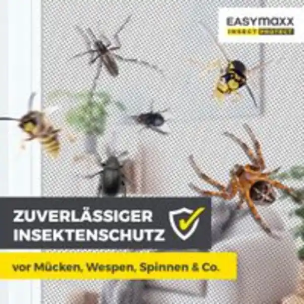 Bild 3 von EASYmaxx Moskitonetz Schwingtür Magic Fit, ca. 115 x 270 cm - Weiß
