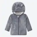Bild 3 von Baby-Plüsch-Jacke mit Kapuze