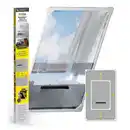 Bild 1 von EASYmaxx Moskitonetz Dachfenster Magic Fit, ca. 100 x 160 cm - Weiß