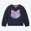 Bild 3 von Kinder-Mädchen-Langarmshirt mit Katzen-Motiv