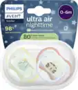 Bild 1 von PHILIPS AVENT Ultra Air Nighttime Schnuller 0-6 Monate