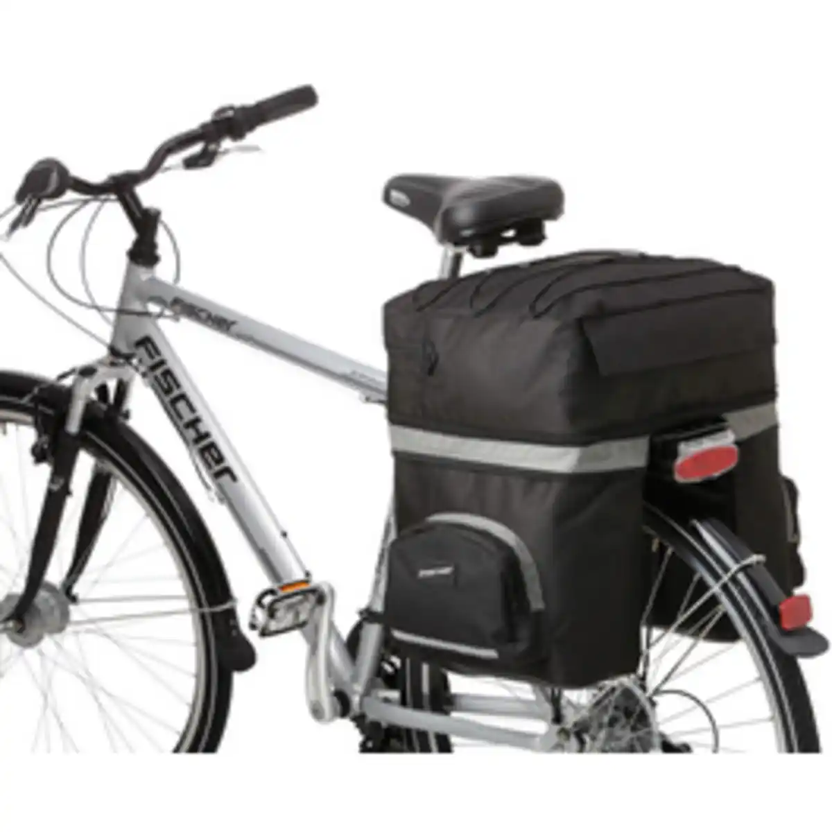 Bild 2 von FISCHER Gepäckträgertasche, Polyester, schwarz