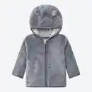 Bild 2 von Baby-Plüsch-Jacke mit Kapuze