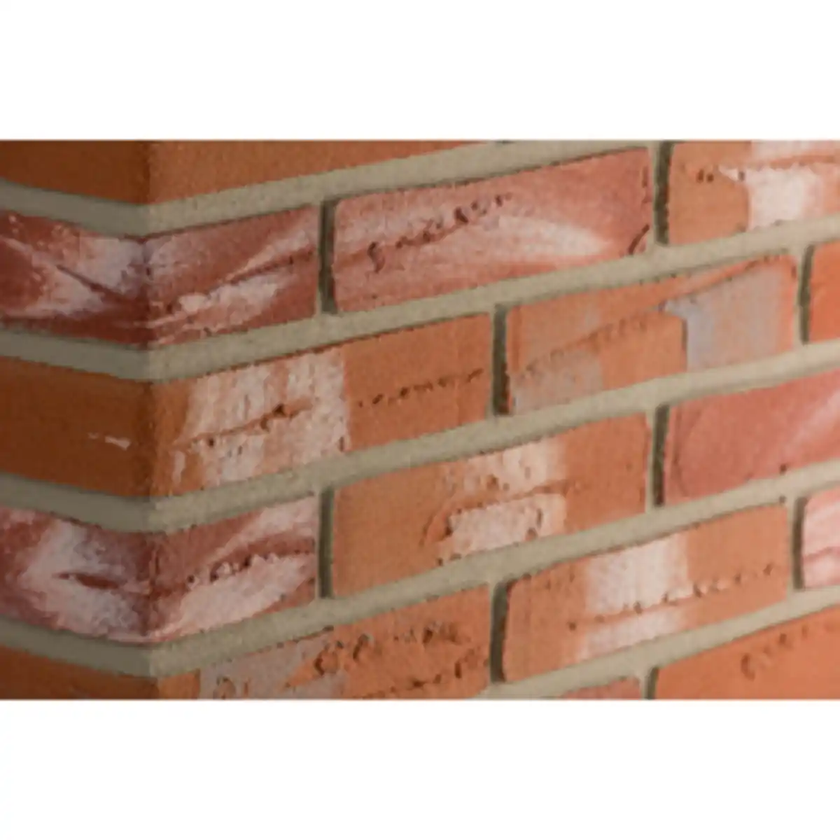Bild 1 von ELABRICK Eckverblender »Holland«, 210/100 x 50 mm, rot/braun/weiß, 1,5m²