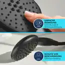 Bild 3 von GROHE Brausestange »Vitalio 110«, 2 Strahlarten (Rain, Jet), schwarz