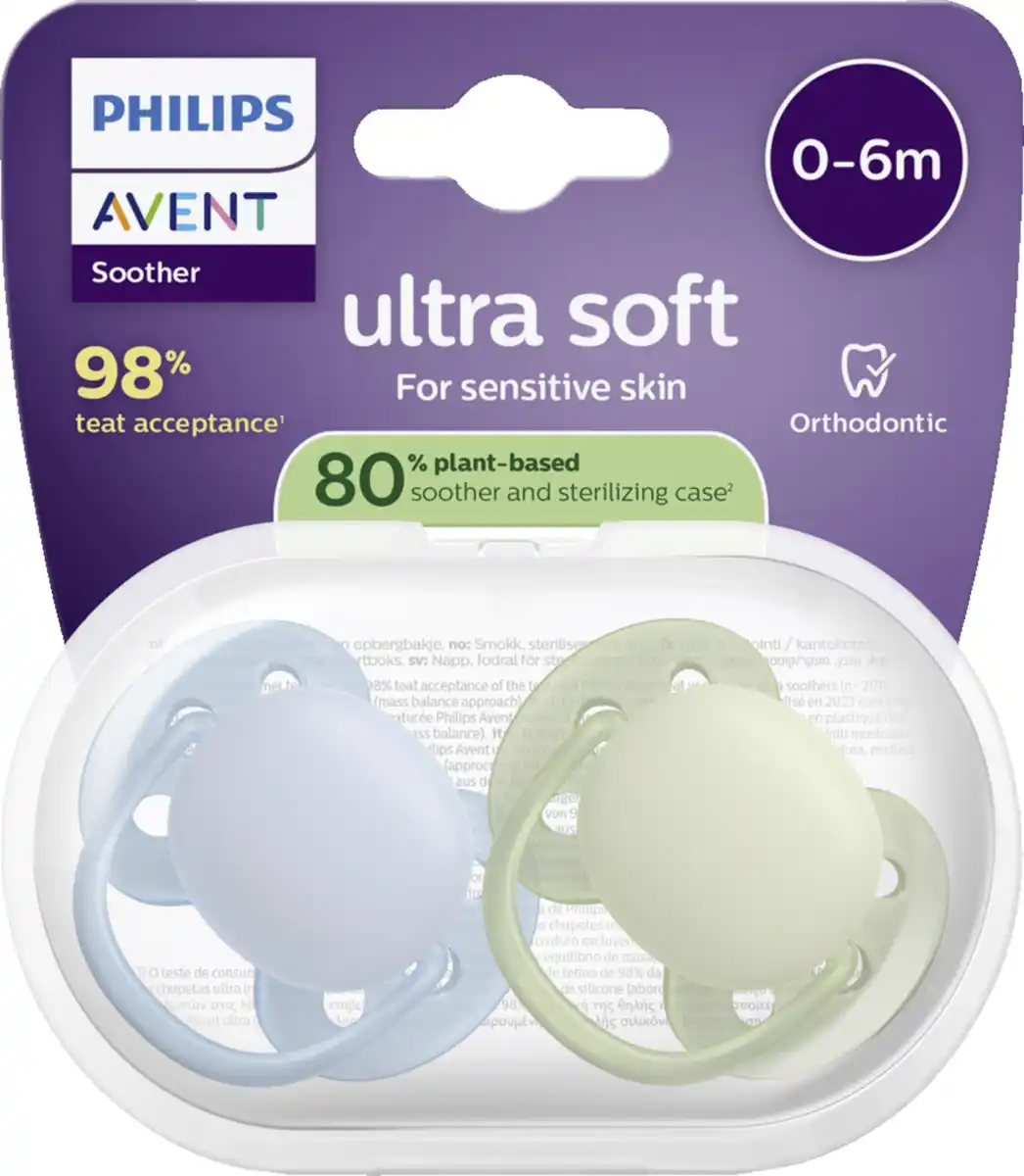 Bild 1 von PHILIPS AVENT Soother Soft Schnuller 0-6 Monate