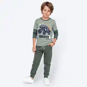 Kinder-Jungen-Jogginghose mit Baumwolle