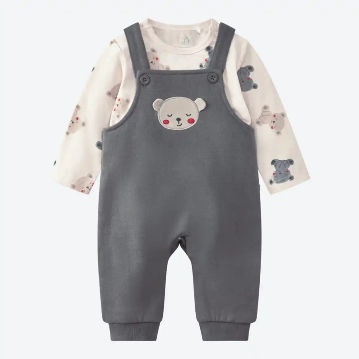 Bild 2 von Baby-Newborn-Set mit Bären-Motiv, 2-teilig