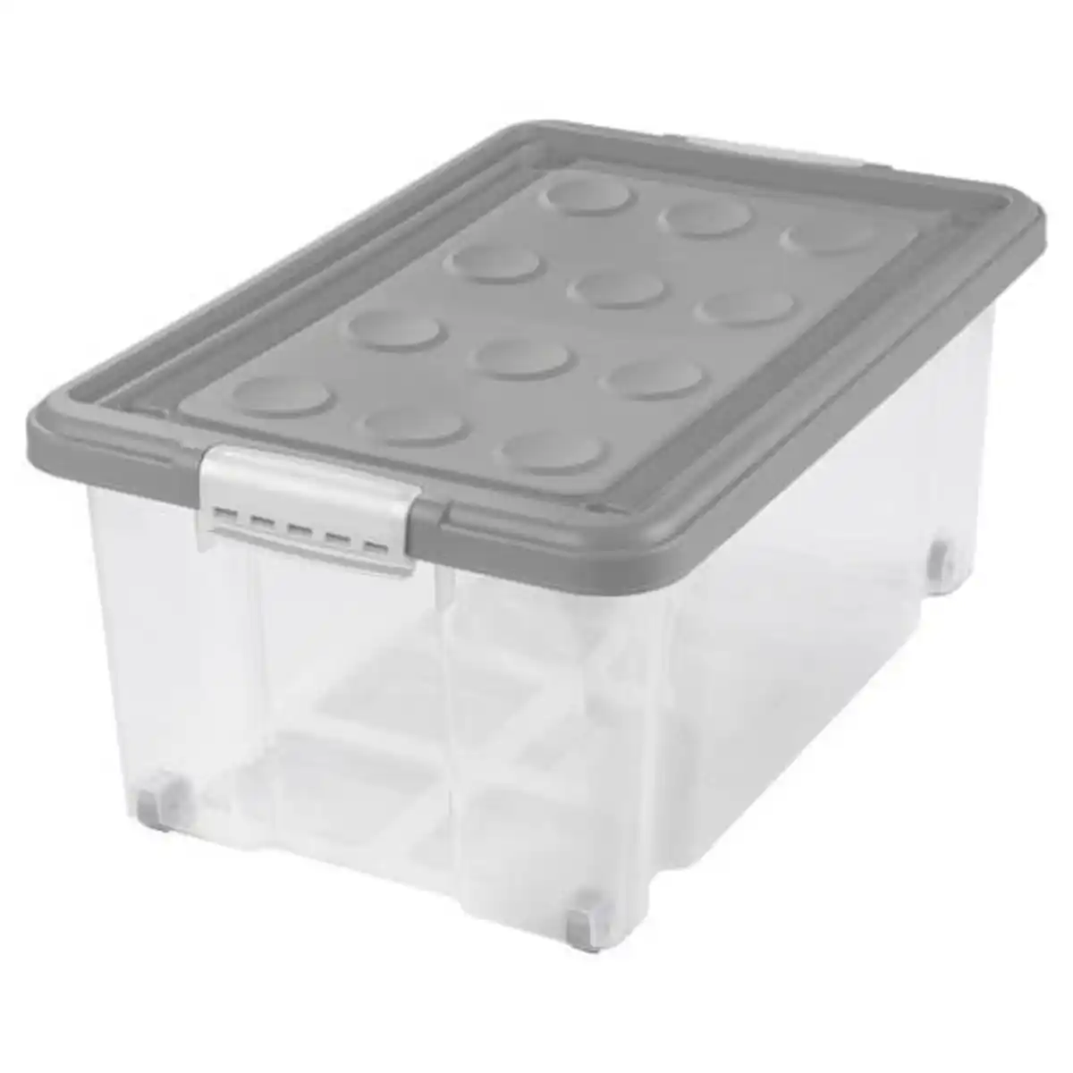 Bild 1 von HOME CREATION Aufbewahrungsboxen, Grau, Stapelbox Groß