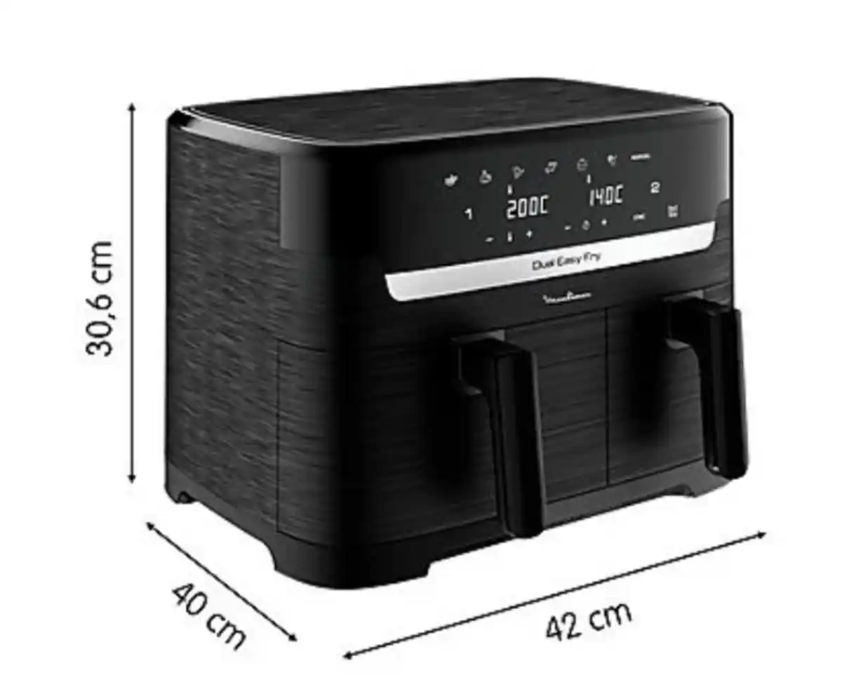 Bild 3 von Heißluftfritteuse Easy Fry Dual EZ901N20