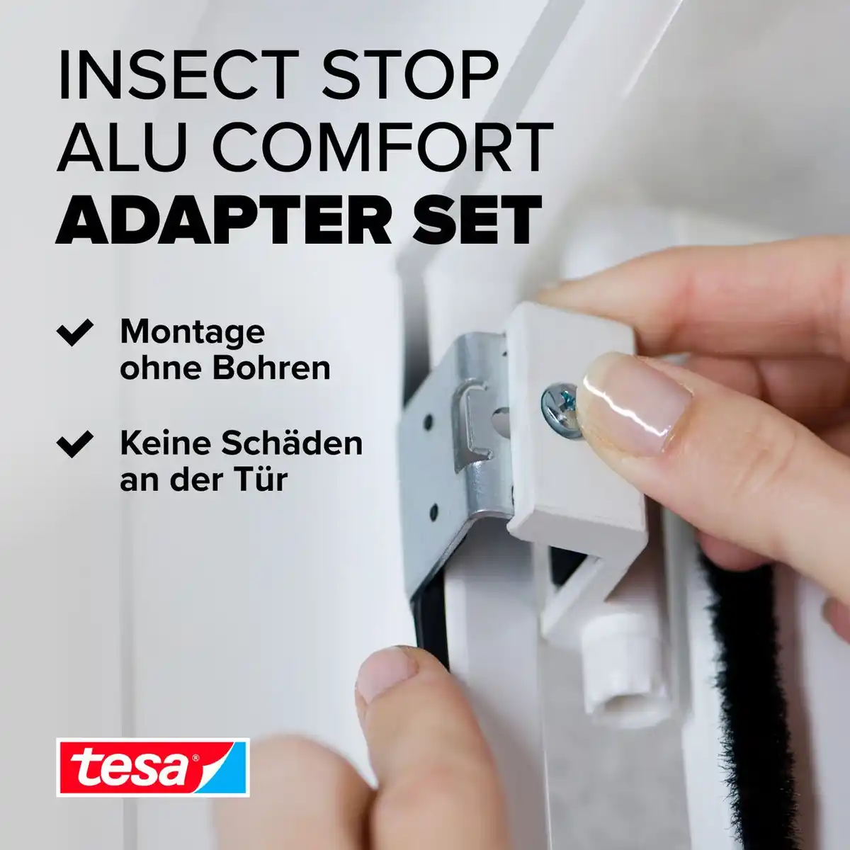 Bild 4 von Fliegengitter Adapter-Set für ALU-Türen, weiß