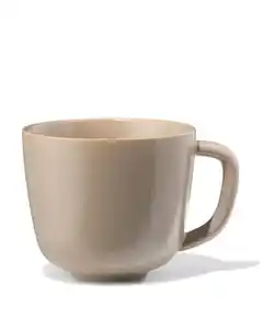 Cappuccinotasse 325 ml, Puur, Steingut, beige