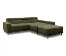 Bild 1 von DOMO Ecksofa mit Hocker »Helsingborg«, grün, rechts