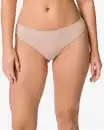 Bild 1 von Damenstring, nahtlos, aus Mikrofaser beige