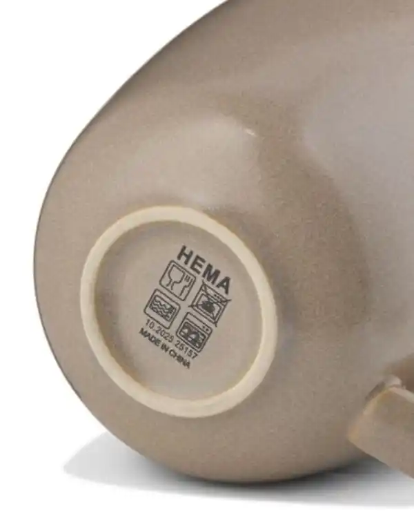 Bild 3 von Cappuccinotasse 325 ml, Puur, Steingut, beige