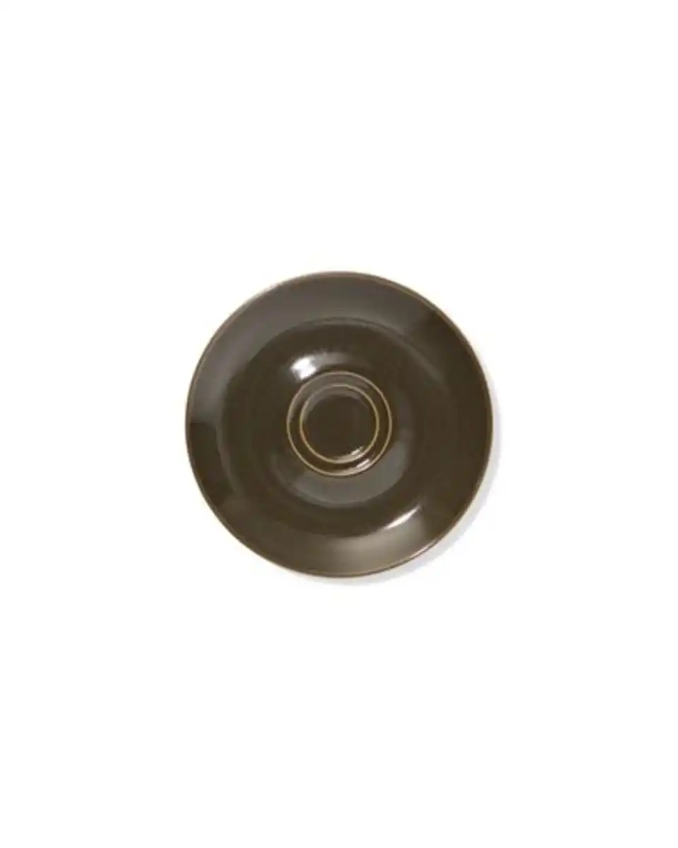 Bild 2 von Untertasse Ø 14,1 cm, Puur, Steingut, dunkelbraun