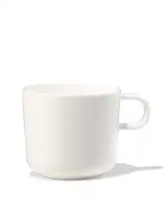 Kaffeetasse 200 ml, Knap, New Bone China, weiß