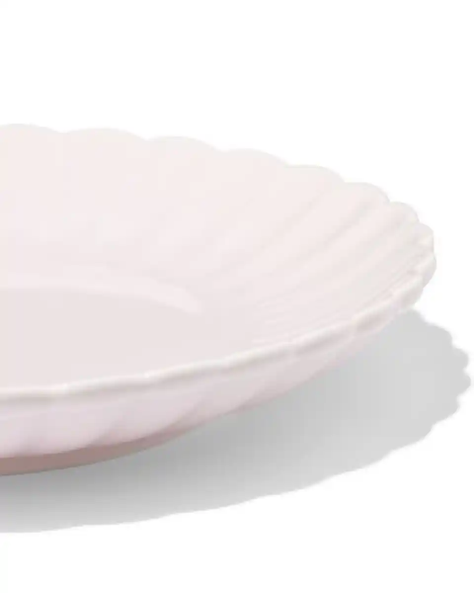 Bild 3 von Kuchenteller Ø 14 cm, Trend, Steingut, Blume, rosa