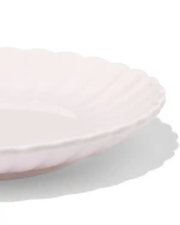Bild 3 von Kuchenteller Ø 14 cm, Trend, Steingut, Blume, rosa