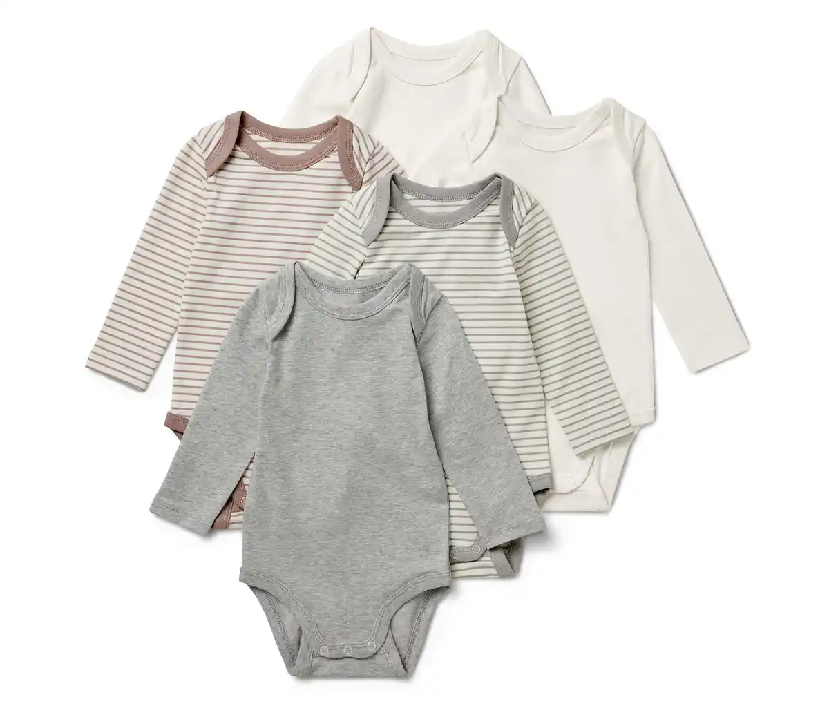 Bild 1 von 5 Baby-Bodys mit Mitwachsfunktion