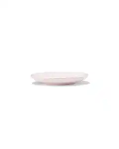 Kuchenteller Ø 14 cm, Trend, Steingut, Blume, rosa