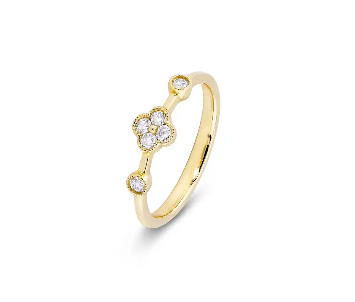 Bild 1 von 585 Gold Ring, Diamanten