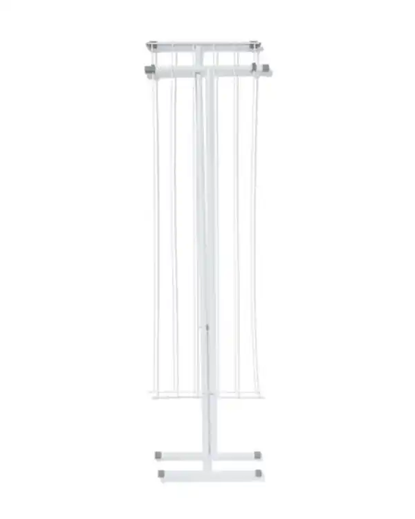 Bild 2 von Wäscheständer 111 x 32 cm, schmal, Metall weiß