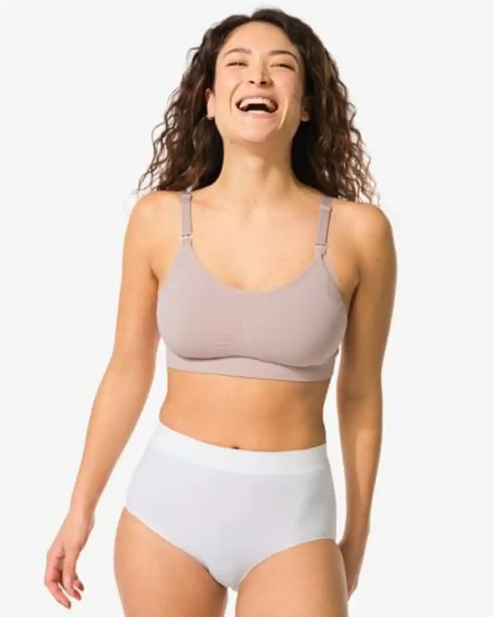 Bild 1 von Nahtloser Damen-Taillenslip aus Mikrofaser weiß