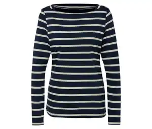 Gestreiftes Langarmshirt